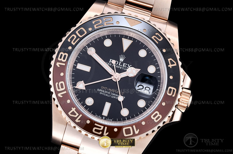 AR공장 GMT 마스터 II 126715CHNR 904 오이스터 RG/RG ARF SH3285 CHS