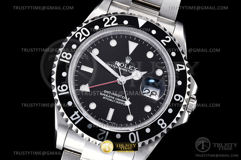 BP공장 GMT 마스터 II 16710 블랙 SS/SS 블랙 BPF A3186 CHS