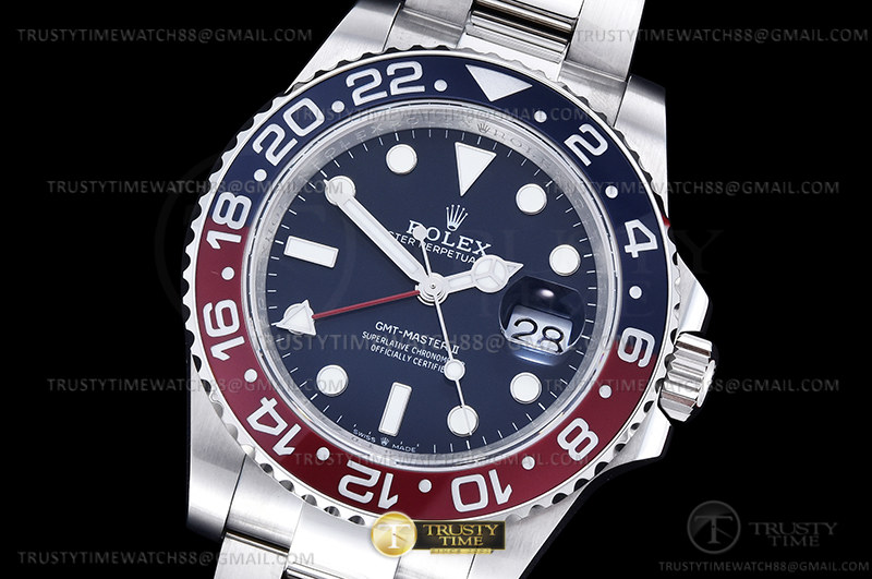 BP공장 GMT 마스터 II 126719 오이스터 SS/SS 블루 BPF SH3285