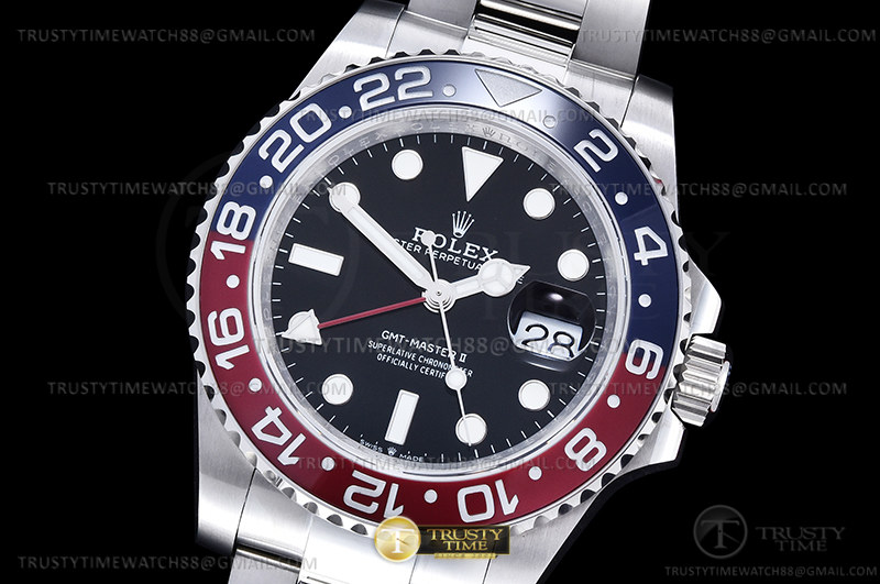 BP공장 GMT 마스터 II 126710 오이스터 SS/SS 블랙 BPF SH3285 CHS