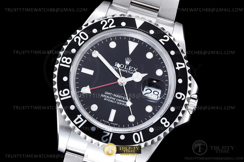 BP공장 GMT 마스터 II 16710 블랙 SS/SS 블랙 BPF VR3186 CHS