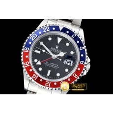 BP공장 GMT 마스터 II Ref.16710 펩시 SS/SS 블랙 BPF 아시아 3186 모드