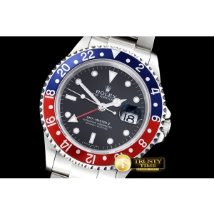 BP공장 GMT 마스터 II Ref.16710 펩시 SS/SS 블랙 BPF 아시아 3186 모드