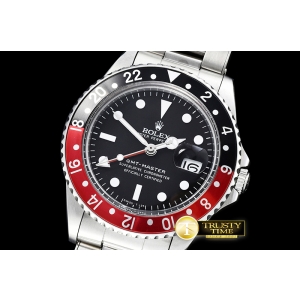 BP공장 GMT 마스터 Ref.1675 블랙/R SS/SS Lum. Swiss 2836 Mod