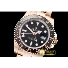 BP공장 GMT 마스터 II 2018 126715CHNR RG/RG 블랙 BPF A2836