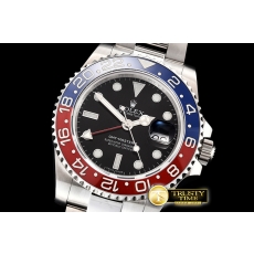 BP공장 GMT 마스터 II 116719BLRO 펩시 SS/SS 블랙 BPF 아시아 3186 CHS