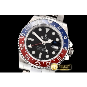 BP공장 GMT 마스터 II 116719BLRO 펩시 SS/SS 블랙 BPF 아시아 3186 CHS