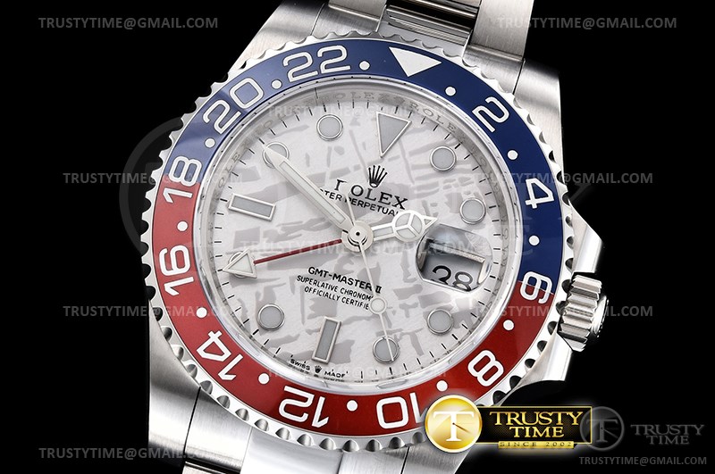 BP공장 GMT 마스터 II 126719BLRO 펩시 SS/SS BPF 아시아 2813 CHS