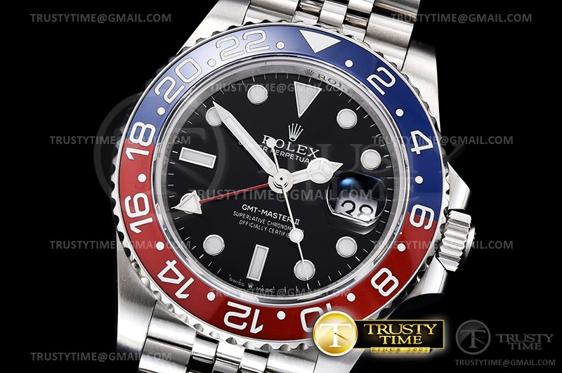 BP공장 GMT 마스터 II 126710 펩시 SS/SS BPF 아시아 2813 CHS