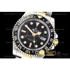 BP공장 GMT 마스터 II 116713LN YG/SS 블랙 BPF 아시아 2813 CHS