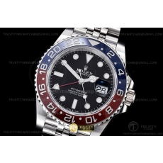 C+공장 GMT 마스터 마스터 II 126710 쥬빌리 904L SS/SS 블랙 C+F VR3285 CHS