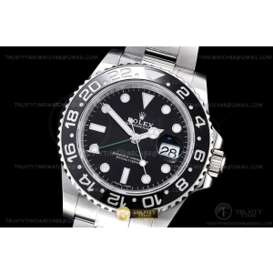 C+공장 GMT 마스터 마스터 II 116710 오이스터 904L SS/SS 블랙 C+F VR3285 CHS