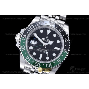 Clean(클린)공장 GMT 마스터 II 126720VTNR 904L 쥬빌리 SS/SS 블랙 Clean DD3285