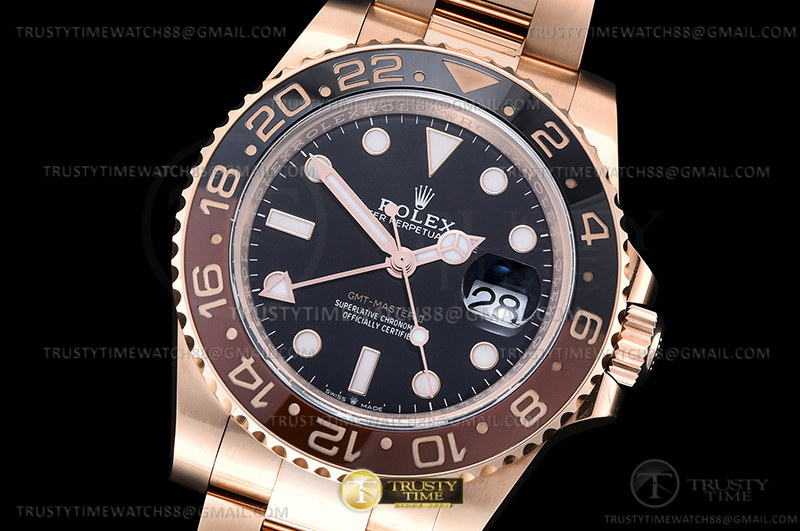 Clean(클린)공장 GMT 마스터 II 126715CHNR 904 오이스터 RG/RG Clean DD3285 CHS