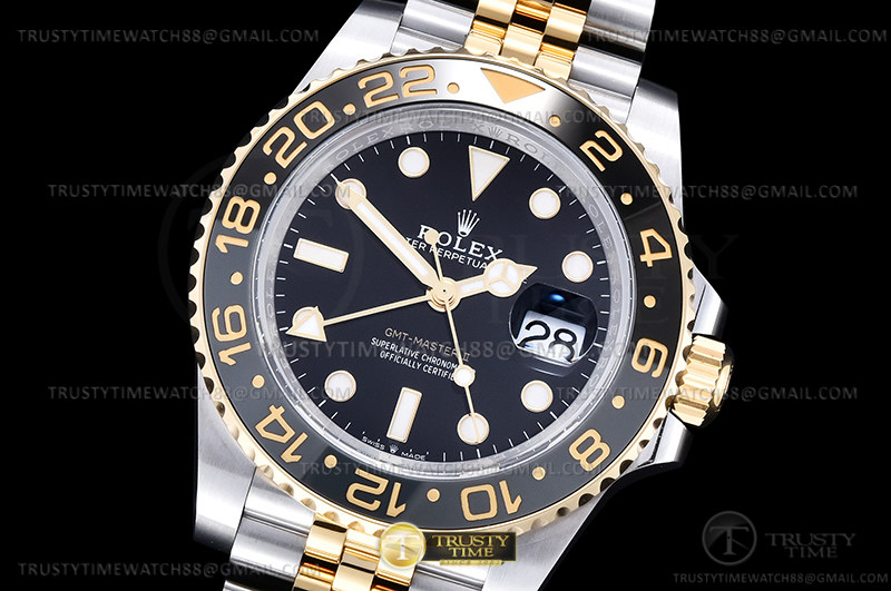 Clean(클린)공장 GMT 마스터 II 126713 904 쥬빌리 YG/SS Clean DD3285 CHS