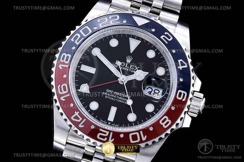 VR공장 GMT 마스터 II 126710 쥬빌리 904L SS/SS 블랙 VRF A3285 CHS MAX