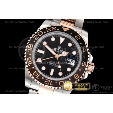 VR공장 GMT 마스터 II 126711CHNR RG/SS 블랙 VRF A2836