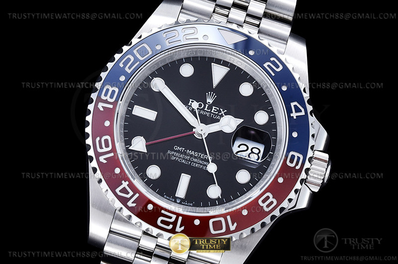 VS공장 GMT 마스터 II 126710 쥬빌리 904L SS/SS 블랙 VSF VR3186 CHS